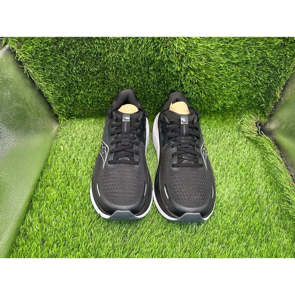 Saucony Guide 18 S10998-100 Athletic Sneaker Women's 8 Black Mesh Sports Running